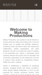 Mobile Screenshot of makingproductions.com